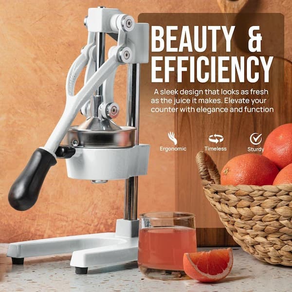 Zulay Kitchen Cast Iron Manual Citrus Juicer Z-4072 - The Home Depot