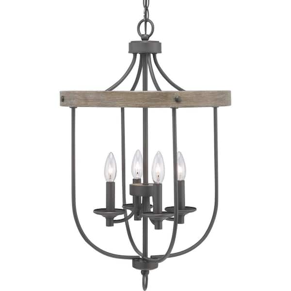 Progress Lighting Gulliver 4-Light Graphite Pendant