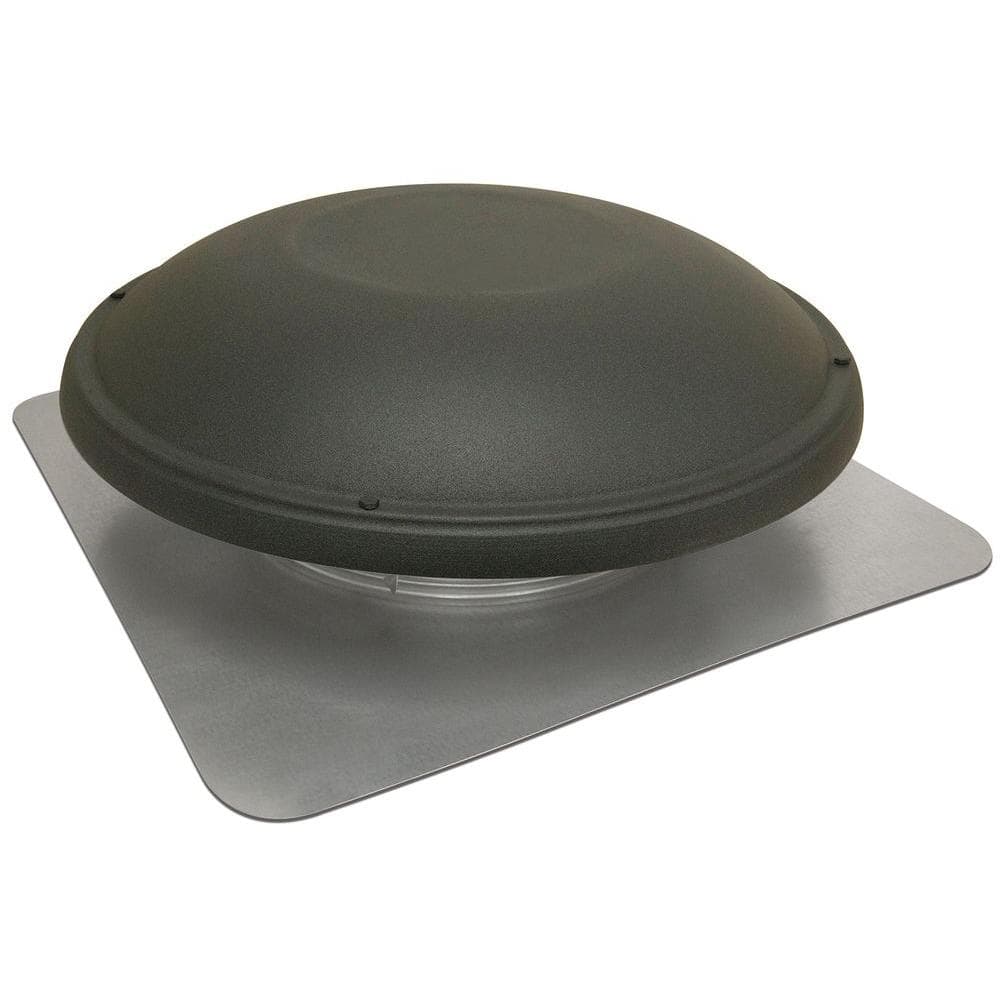 Master Flow 1500 CFM Shingle Match Weathered Wood Power Roof Mount Attic  Fan with Humidistat/Thermostat ERV6SMWWHT - The Home Depot