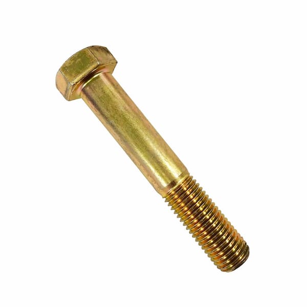 5/16-18 Coarse Thread Grade 8 Nylon Insert Hex Lock Stop Nut Yellow Zinc 25 