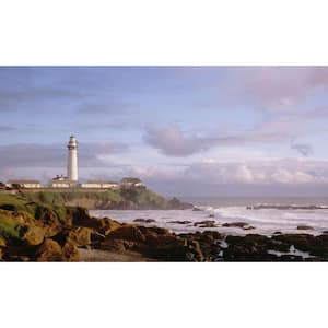 Coast Light View - Weather Proof Scene for Window Wells or Wall Mural - 100 in. x 60 in.