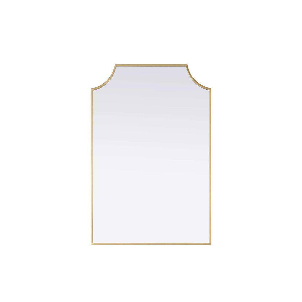 Black 30 in. W x 42 in. H Rectangle Wall Mirror price history on PriceWatchPro