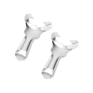Stainless Steel Jar Opener Multifunctional Canning Bottle Opener Handheld Tool with Easy Grip for Weak Hands 2 Pack