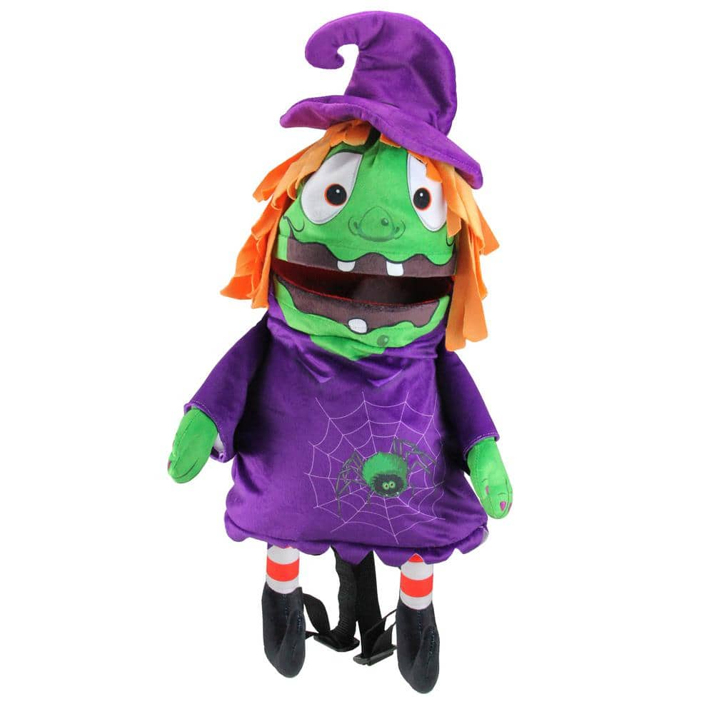 UPC 191296000017 product image for Northlight plus 23 in. Musical Animated Witch Children's Halloween Trick or Trea | upcitemdb.com