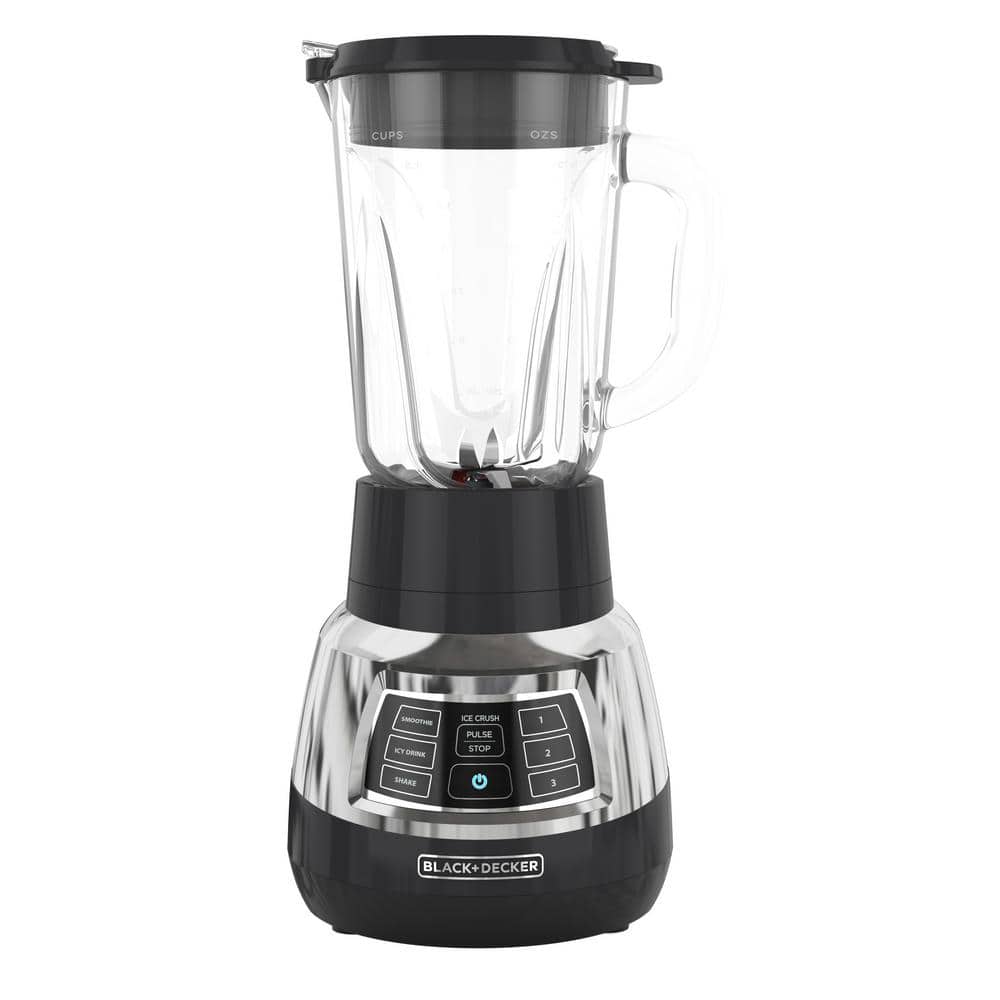 Power Crush, 40 oz, 3 speed, Black Blender, Vortex technology, 3 functions
