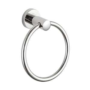 General Hotel Wall Mounted Towel Ring in Chrome