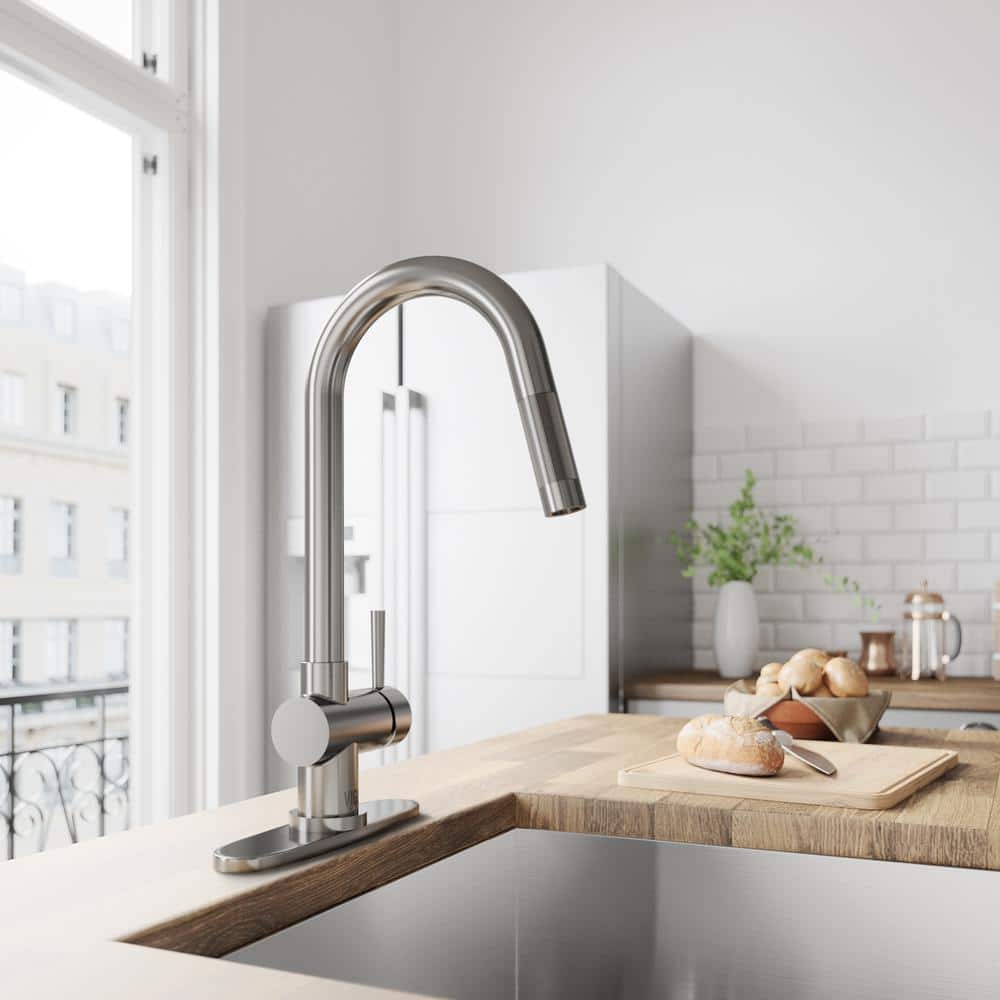 Stainless Steel Kitchen Sink Faucet Deck Plate Escutcheon