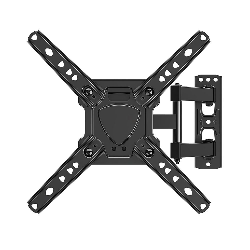 Full Motion TV Wall Mount Swivel Tilting Extension Level Adjustment for 26-50 in. TVs Black Single Pack price history on PriceWatchPro