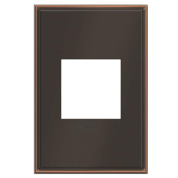 Legrand adorne 1 Gang Decorator/Rocker Wall Plate, Oil Rubbed Bronze (1-Pack)