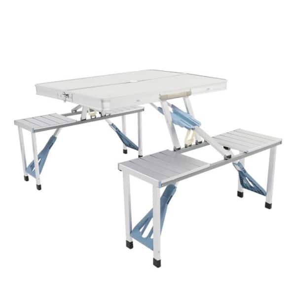 Foldable stall table discount
