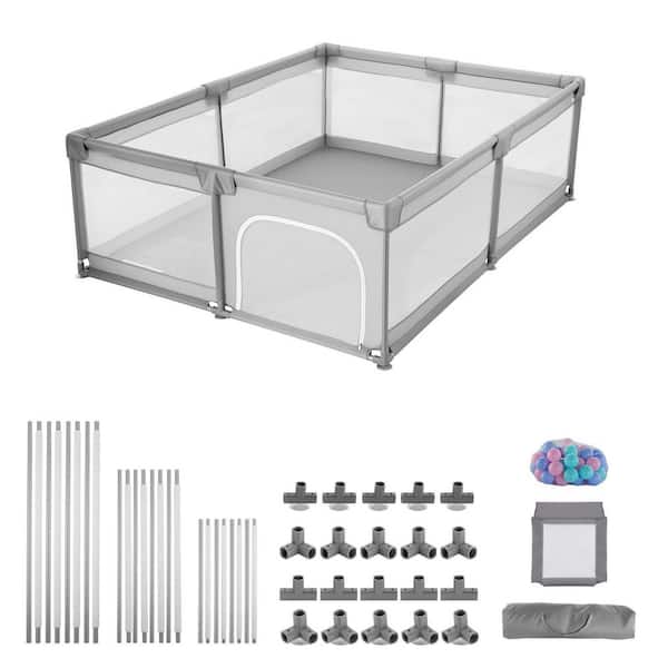 Baby Playpen, 78.7 x 70.3 in. Extra Large Playpen for Babies Toddlers, Indoor/Outdoor Baby Fence Play Yard
