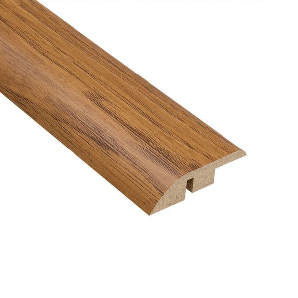 HOMELEGEND Hickory 1/2 in. Thick x 1-3/4 in. Wide x 94 in. Length Laminate Hard Surface Reducer Molding