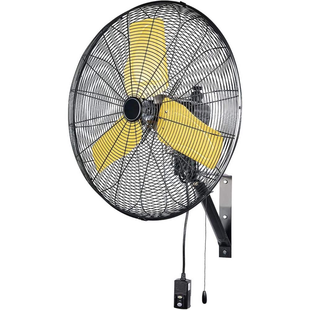 24 in. 3 Speed Oscillating High Velocity Wall Mounted Industrial Fan for Outdoor Use price history on PriceWatchPro