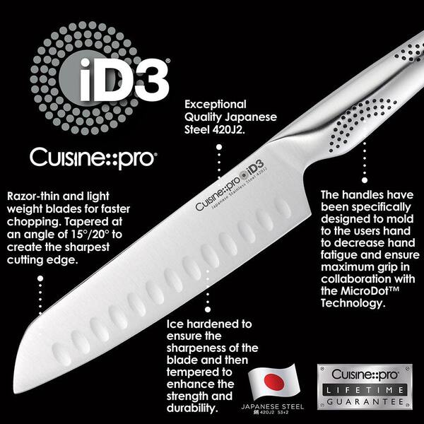 Cuisine::pro® iD3® Black Samurai™ THE EGG 9-Piece Knife Block –  Cuisine::pro® USA