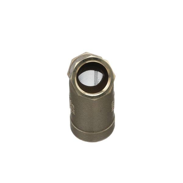 Wilkins 1-1/4 in. SXL Cast Bronze Wye Type Strainer, Lead