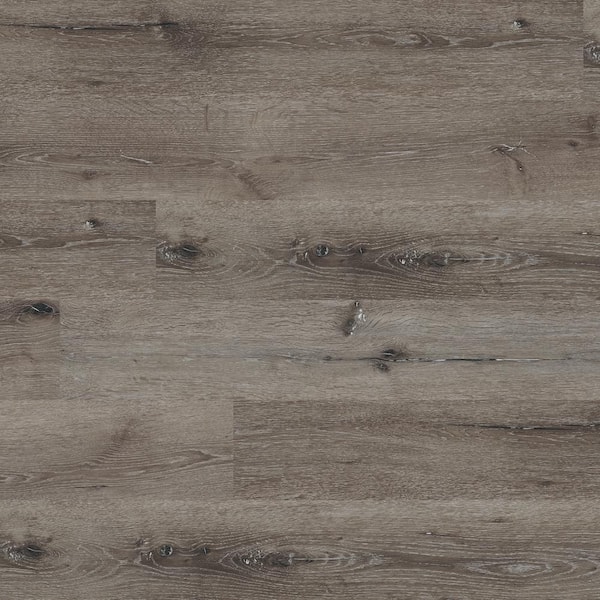 A&A Surfaces Centennial Ash 20 MIL x 7 in. W x 48 in. L Waterproof Click Lock Luxury Vinyl Plank Flooring (19.02 sq. ft./case)