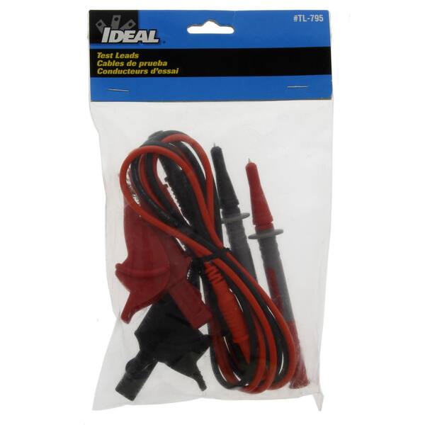 IDEAL Test Lead Set for 61-795 Insulation Tester (6-Piece Set) TL