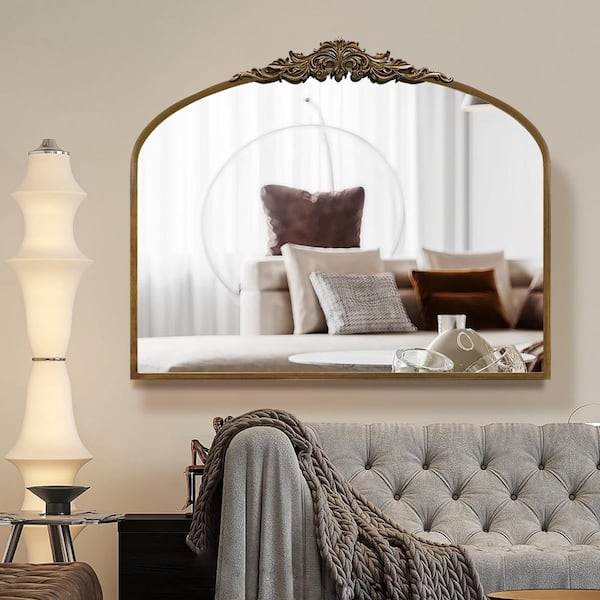 Sxiawe 35.5 in. W x 29.3 in. H Baroque Arched Classic Frame