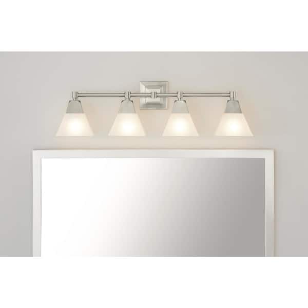 Memoirs 4-Light Brushed Nickel Sconce