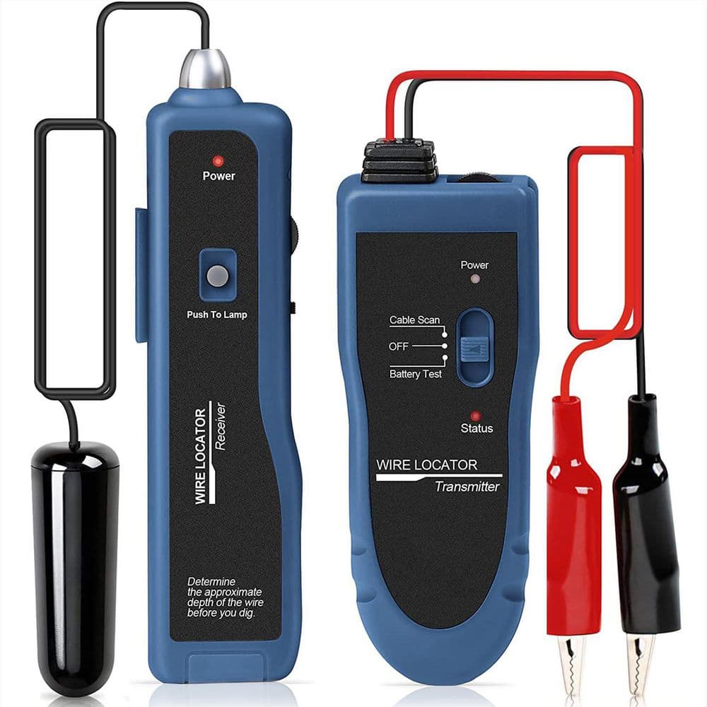 Rechargeable Underground Cable Locator Electrical Wire Tracer for Pet Fence Valve Cable Tester Irrigation Kit price history on PriceWatchPro