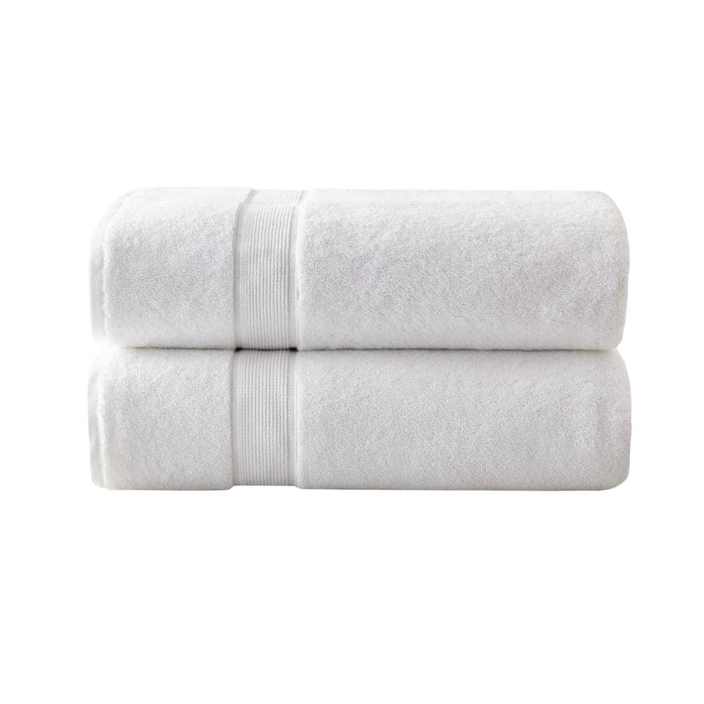 MADISON PARK Signature 800GSM 8-Piece Natural 100% Premium Long-Staple  Cotton Bath Towel Set MPS73-190 - The Home Depot