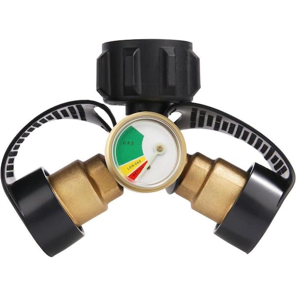 Lukvuzo Dual Propane Tank Connection Level Indicator Y  display picture 1