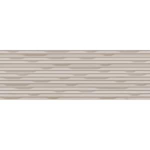 Bois 15.75 in. x 47.25 in. Ribbon Matte Blanco Ceramic Rectangular Wall Tile (15.5 sq. ft./case) (3-pack)