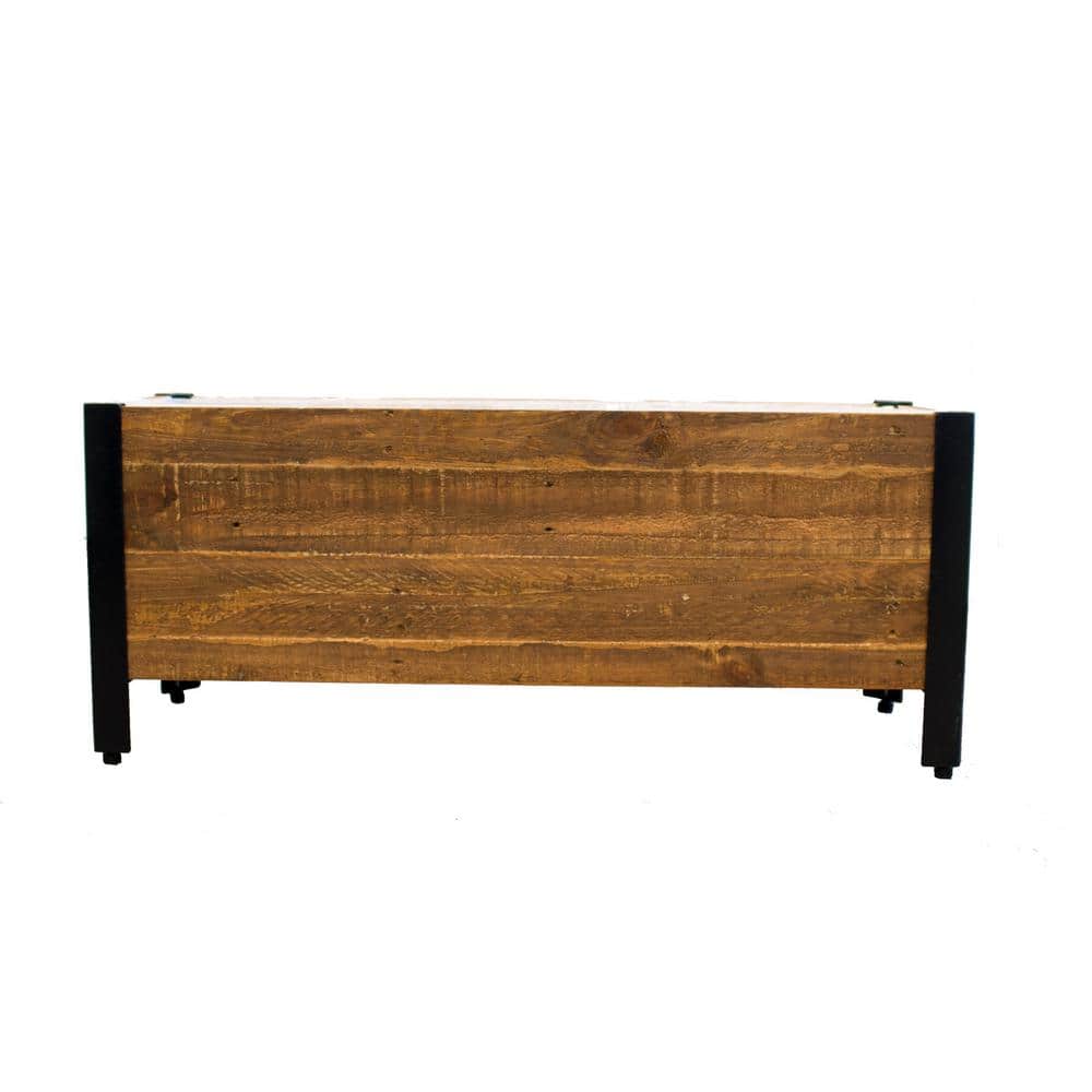 37 in. x 15 in. Urban Garden Brown Recycled Wood Planter price history on PriceWatchPro