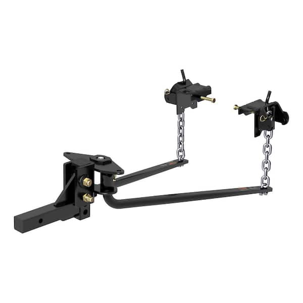 CURT MV Round Bar Weight Distribution Hitch, 2 in., Universal (8K - 10K lbs., 31-3/16 in. Bars)