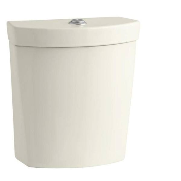 KOHLER Persuade 1.0 or 1.6 GPF Dual Flush Toilet Tank Only in Biscuit