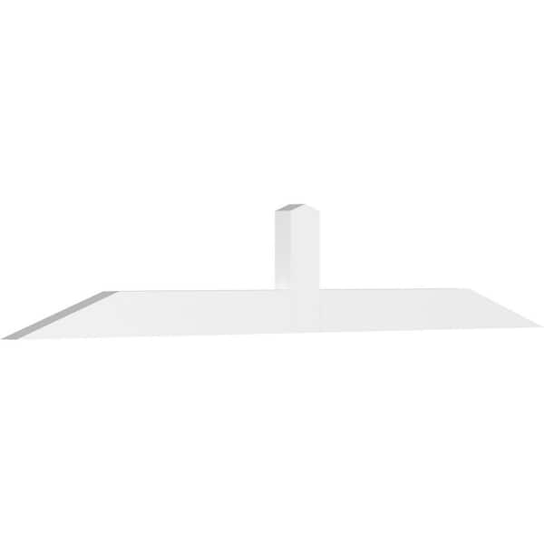 Ekena Millwork Portland 72 in. W x 12 in. H x 2 in. D Signature Polyurethane Bracket