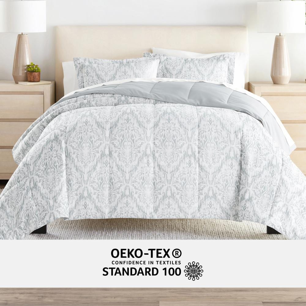 Twin English Countryside Reversible Microfiber Bed in a Bag Set