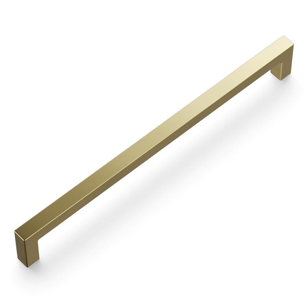 Elusive Golden Nickel Modern Cabinet Handle with Mounting Hardware