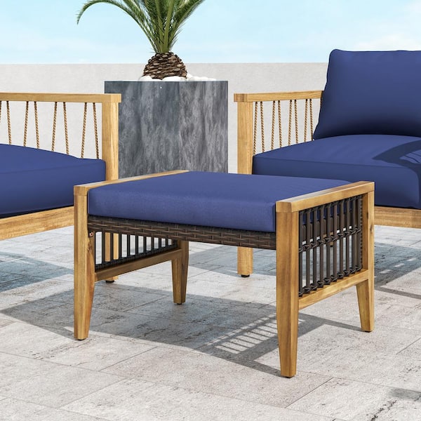 LAKEWOOD OTTOMAN / MUSTARD | JOURNAL STANDARD FURNITURE