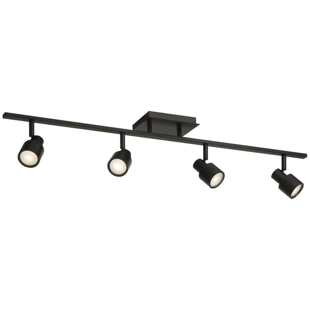 Lincoln Matte Black 35" LED Track Light