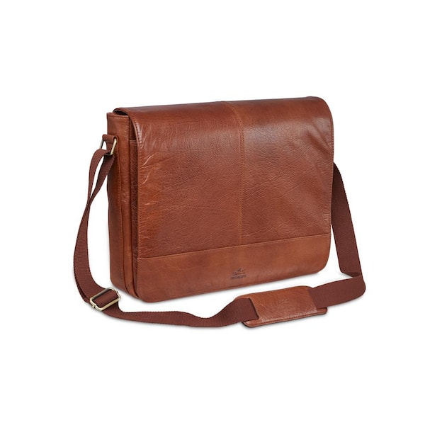 Mancini Leather Goods Inc Arizona Collection 15 Laptop Tablet Messenger Bag 