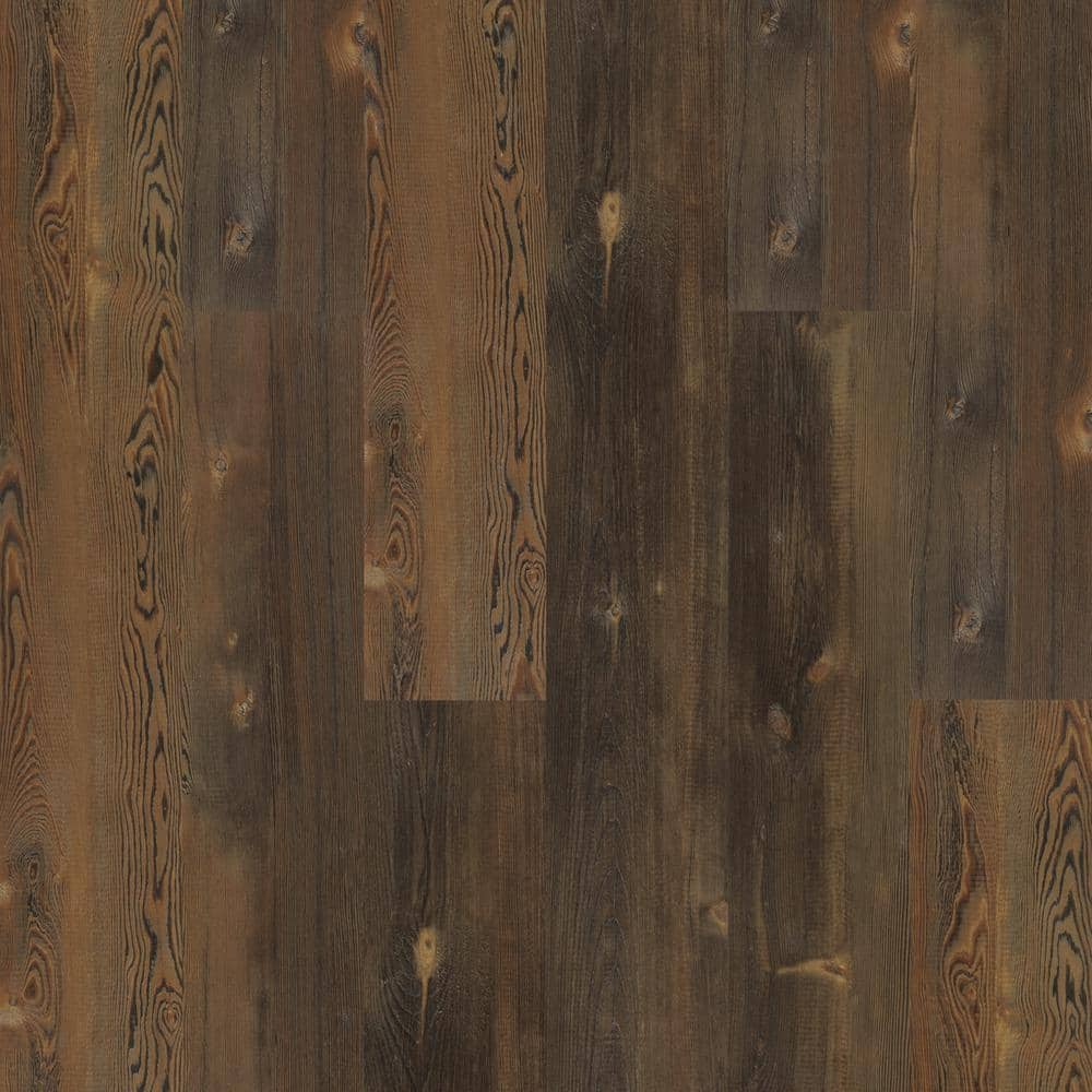 Shaw Pinebooke Clay 20 MIL x 9 in. W x 59 in. L Waterproof Click Lock Vinyl Plank Flooring (21.79 sq. ft./ case )