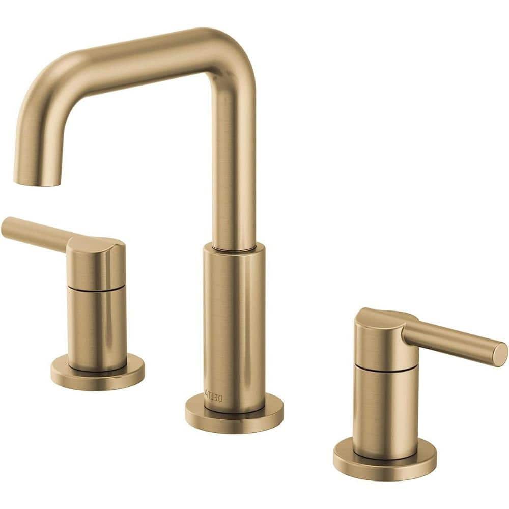 Delta Nicoli Champagne Bronze 2-Handle Widespread Bathroom Faucet