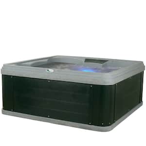 Ariana 6-Person 30-Jet 70-Port Bench-style 240V Spa with Ice Bucket by Aqualife by Strong Spas