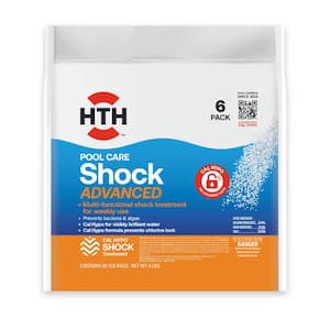 6 lb. Pool Care Shock Advanced (6-Pack of 1 lb. Shock)