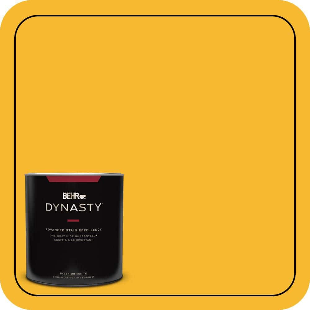 1 qt. Home Decorators Collection #HDC-MD-02A Yellow Groove Matte Interior Stain-Blocking Paint & Primer price history on PriceWatchPro