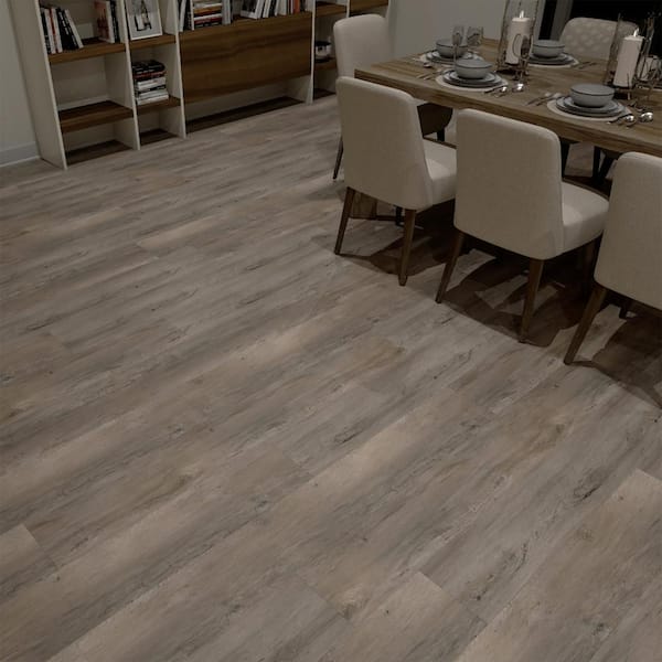 Belle Meade Oak 22 MIL x 8.7 in. W x 59 in. L Click Lock Waterproof Luxury Vinyl Plank Flooring (25 sqft/Case)