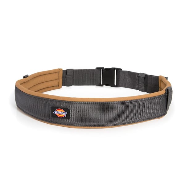 Padded Work Belt For Tool Pouches Holders Dickies Work Gear 57001 Grey/Tan 3 In 