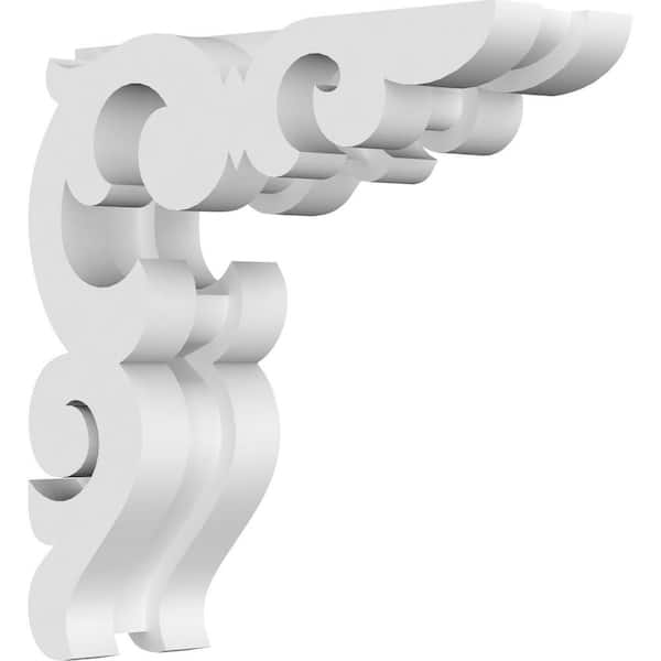Ekena Millwork 1-7/8 in. x 6 in. x 6 in. PVC Kendall Corbel