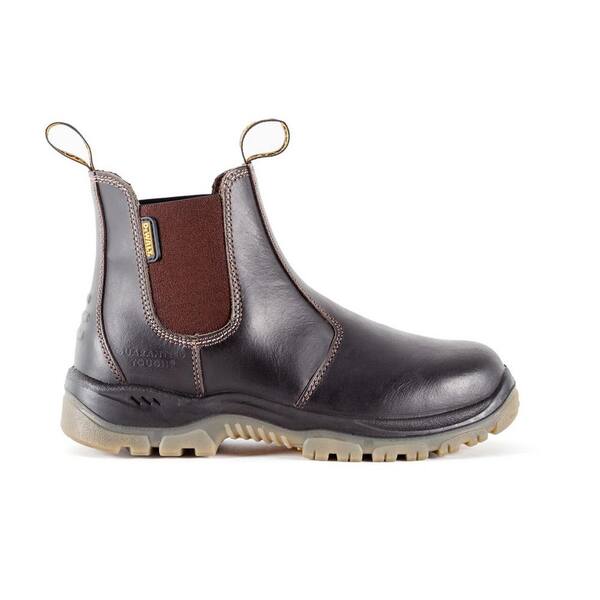 DEWALT Men's Nitrogen 6'' Work Boots - Steel Toe - Dark Brown Size 7(W)