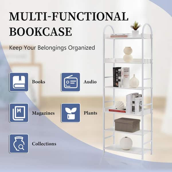 Kitchen Storage Rack Stable Reinforced Side Design Multifunctional Kitchen  Mobile Corner Shelf for Spices (White)