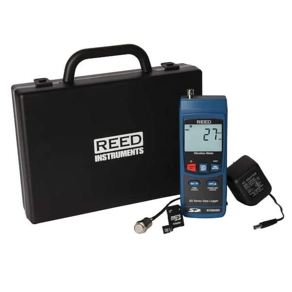 Data Logging Vibration Meter with Power Adapter and SD Card