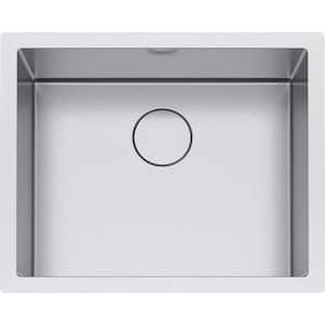 Professional Undermount Stainless Steel 23.5 in. x 19.5 in. Single Bowl Kitchen Sink