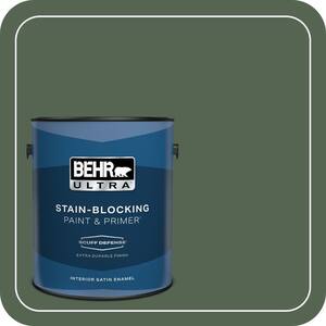 1 gal. #PPU11-19 Lakeside Pine Extra Durable Satin Enamel Interior Paint & Primer