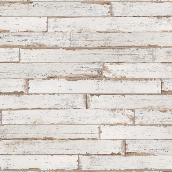 Merola Tile Retro Blanc 2-3/4 in. x 23-1/2 in. Porcelain Floor and Wall Tile (11.52 sq. ft./Case)